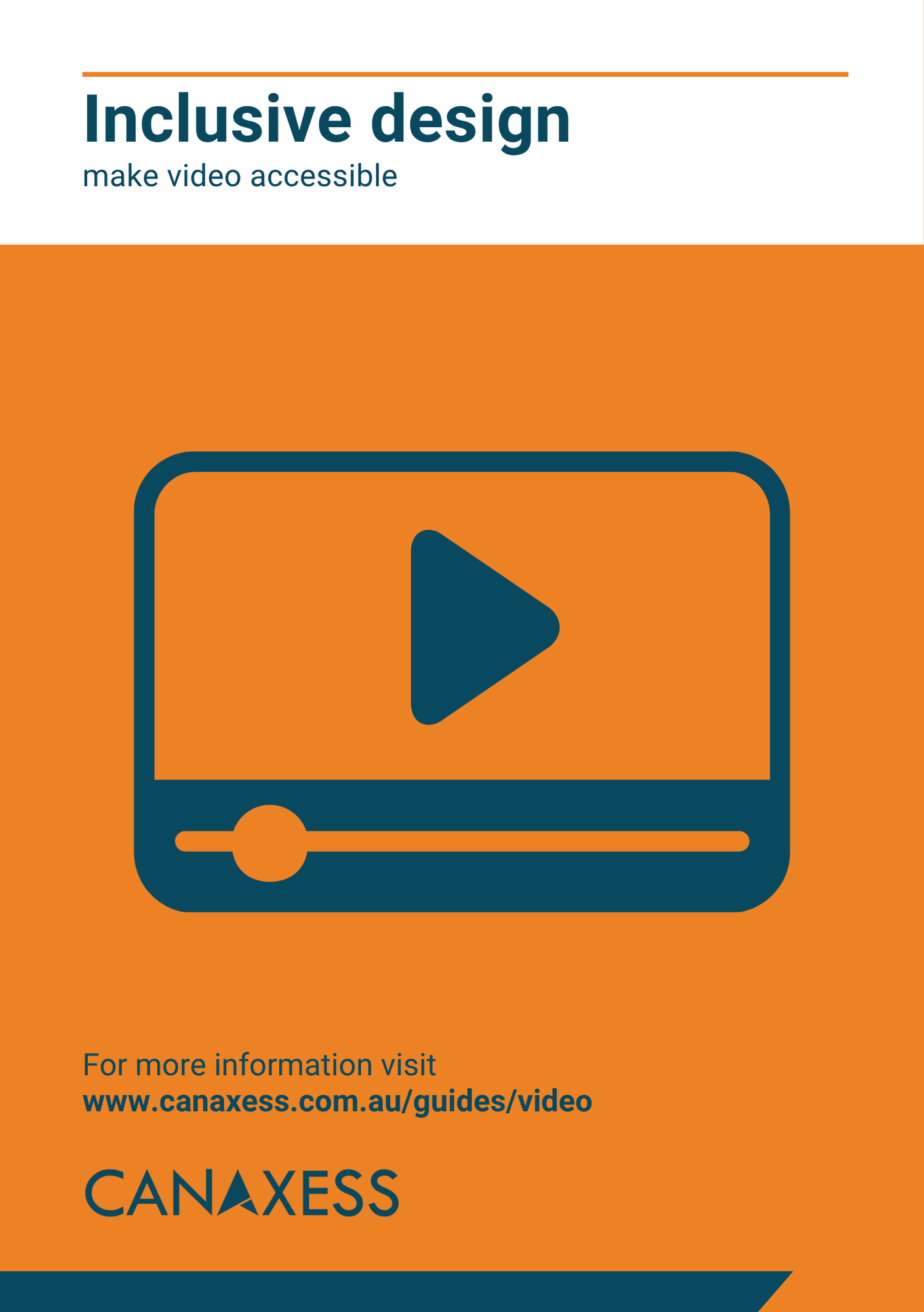 make video accessible